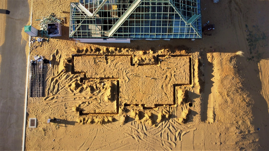 Florida vacation spots for families by Florida Getaways an aerial view of a building in the sand