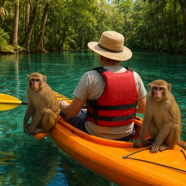 Featured image for Kayaking with Rhesus Monkeys in Silver Springs The 2026 Truth