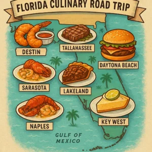 Featured image for 15 Must-Try Stops for a Florida Culinary Road Trip Weekend 2026