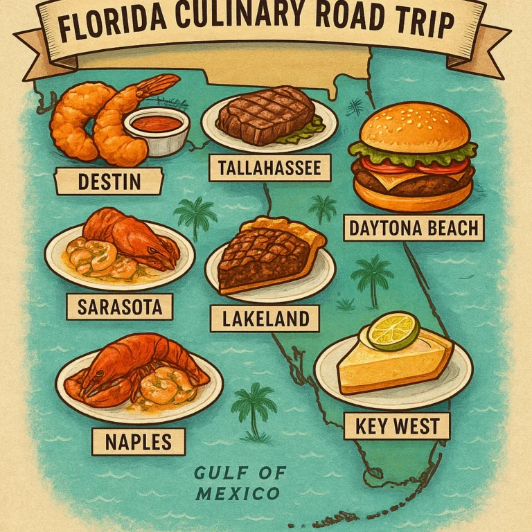 Featured image for 15 Must-Try Stops for a Florida Culinary Road Trip Weekend 2026